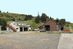 Garage and barn